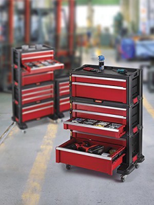 Schubladenschrank mit Rädern - Werkstattwagen Test 2019